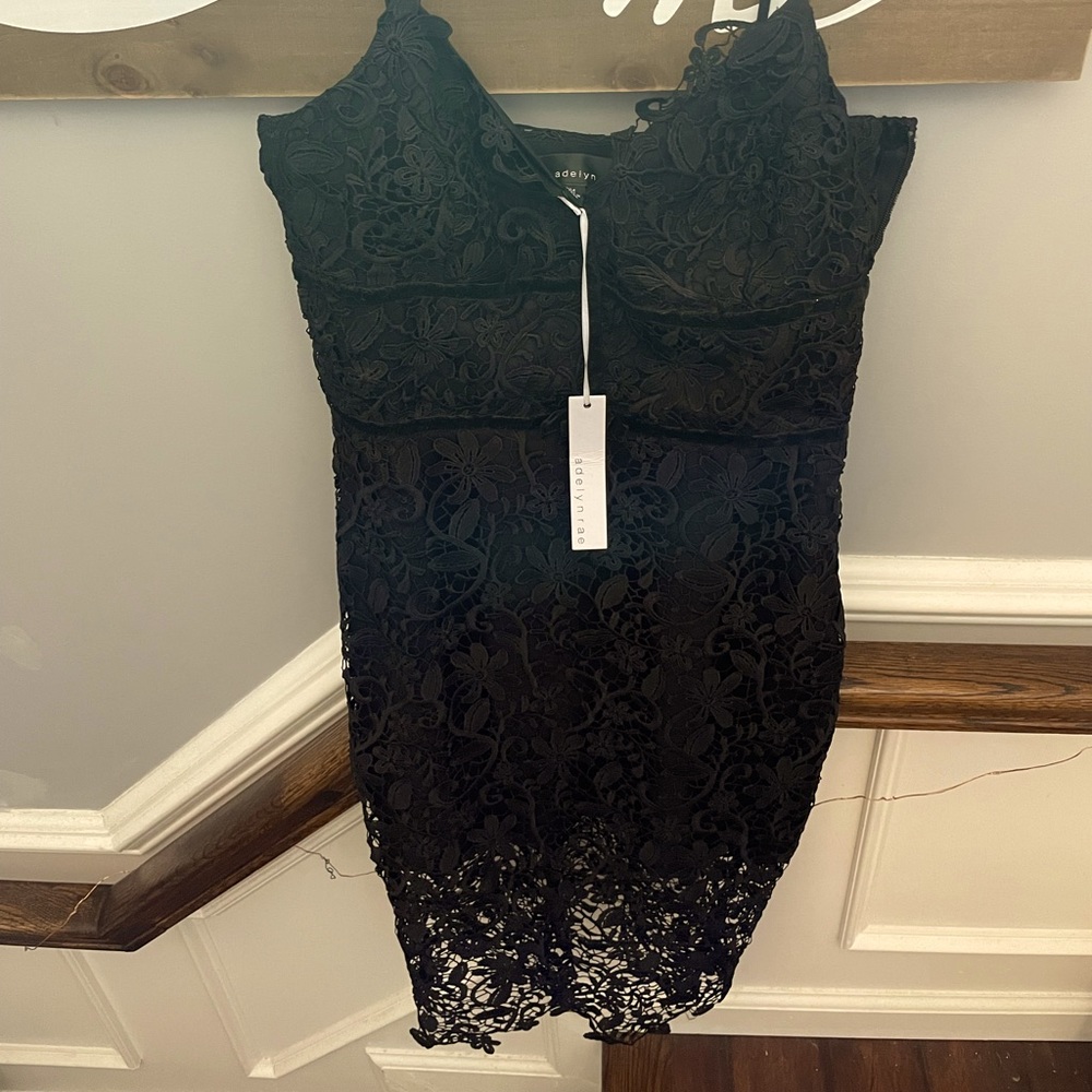 Adelyn Rae Black Dress Size Medium